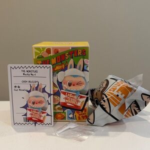New Pop Mart The Monsters Wacky Mart Labubu CUP NOODLES Figure